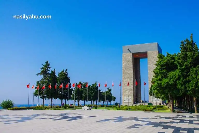 Çanakkale şehitler abidesi