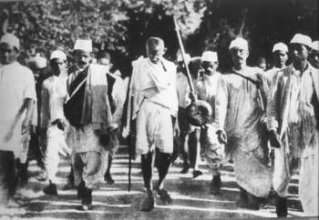 Gandhi'nin tuz yürüyüşü