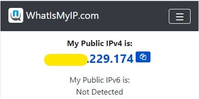 whatismyip.com üzerinden gerçek IP adresi öğrenme
