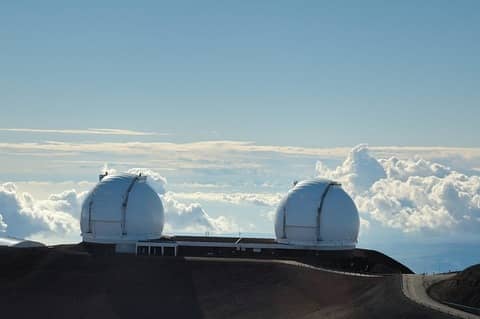 ABD'nin Hawaii eyaletindeki Mauna Kea Dağının zirvesinde yer alan Mauna Kea gözlemevleri