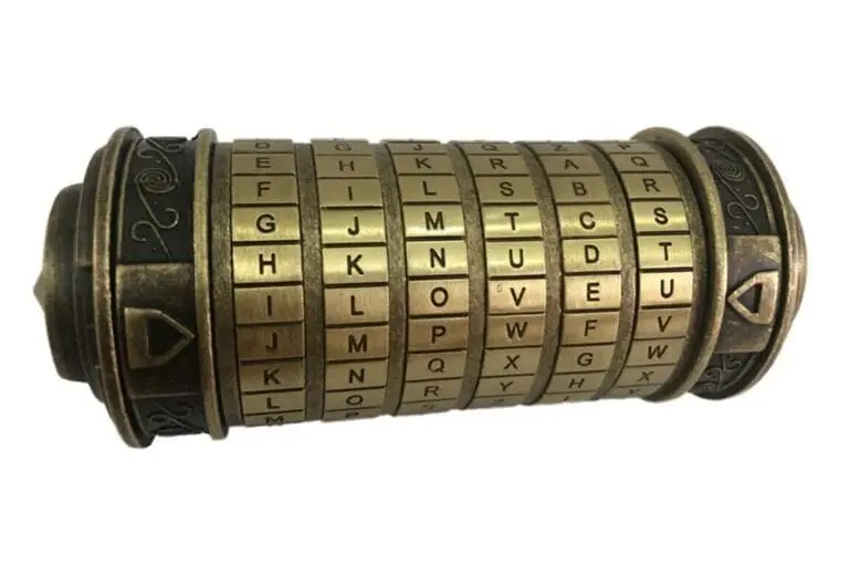 Kripteks şifreli silindir modeli - gizli mesajlar için