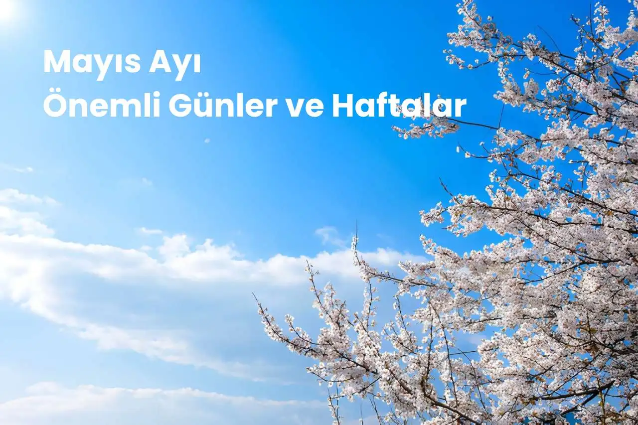 Mayıs ayı önemli günler ve haftalar